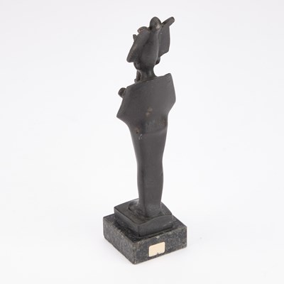 Lot 205 - A BRONZE FIGURE OF OSIRIS