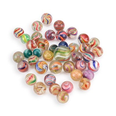 Lot 11 - A COLLECTION OF 19TH CENTURY AND LATER MARBLES