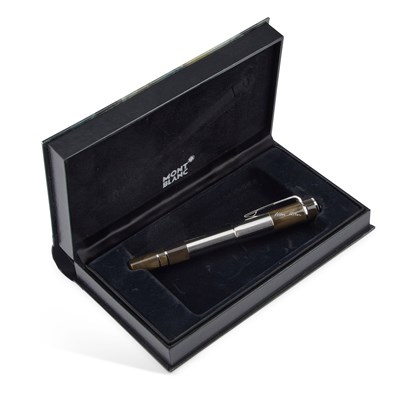 Lot 524 - A LIMITED EDITION MONTBLANC WILLIAM FAULKNER FOUNTAIN PEN