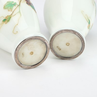 Lot 157 - A PAIR OF JAPANESE CLOISONNÉ VASES, MARK OF THE ANDO WORKSHOP, SHOWA PERIOD