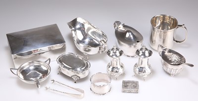 Lot 1289 - A COLLECTION OF SILVER