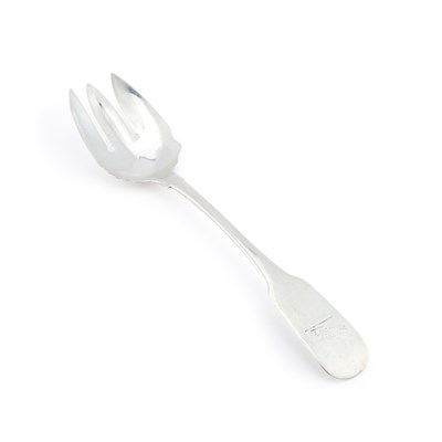 Lot 269 - A GEORGE III IRISH SILVER SPORK