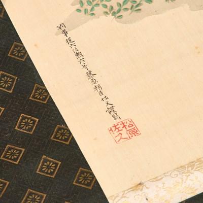 Lot 168 - MATSUBARA SAKU, KAKEJIKU, LATE 19TH CENTURY