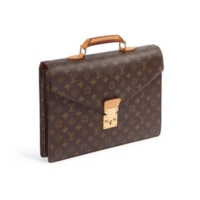 Lot 10 - A LOUIS VUITTON MONOGRAM SERVIETTE CONSEILLER BRIEFCASE