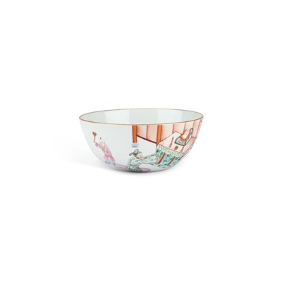 Lot A CHINESE FAMILLE ROSE TEA BOWL