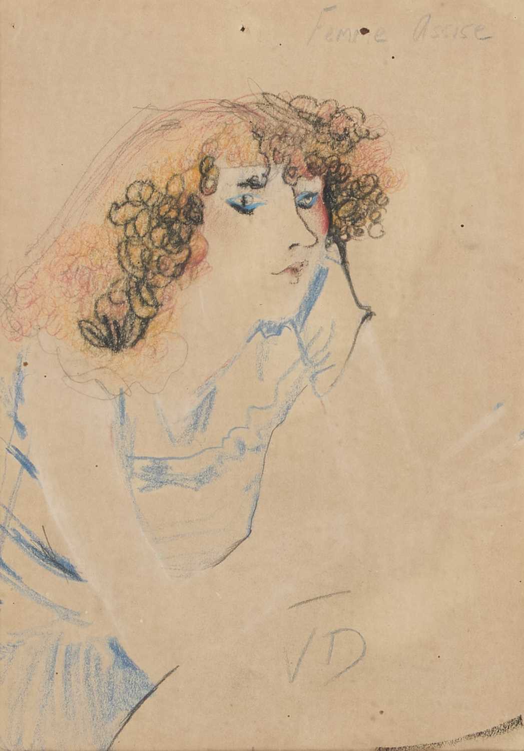 Lot 1170 - ATTRIBUTED TO KEES VAN DONGEN (1877-1968)