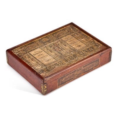 Lot 152 - A 19TH CENTURY ANKER BOX NO. 13 BY RIECHTER