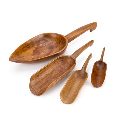 Lot 53 - FOUR TREEN SCOOPS