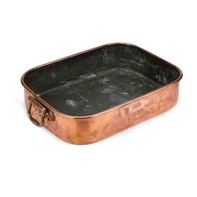 Lot 295 - A 19TH CENTURY COPPER BAIN-MARIE