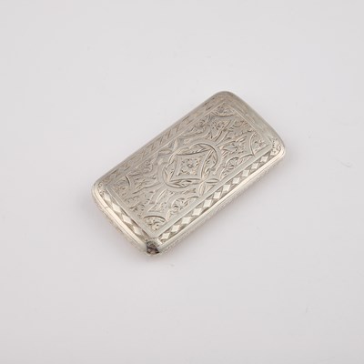 Lot A VICTORIAN SILVER SNUFF BOX