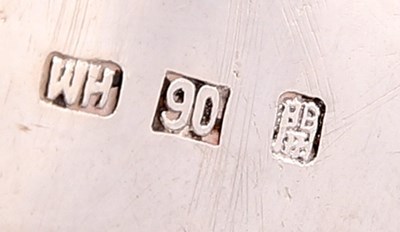 Lot 1042 - A CHINESE EXPORT SILVER BOWL