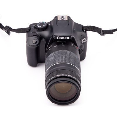 Lot 600 - A CANON EOS 1100D DSLR CAMERA