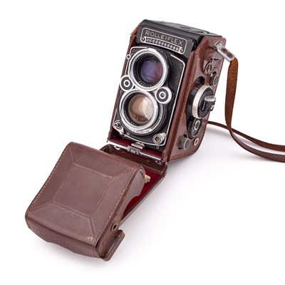 Lot 597 - A ROLLEIFLEX 2.8 F MODEL K7F TLR CAMERA, CIRCA 1960