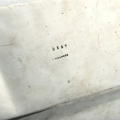 Lot 92 - ARCHIBALD KNOX (1864-1933) FOR LIBERTY & CO, A TUDRIC PEWTER AND ENAMEL CAKE BASKET