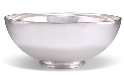 Lot 1059 - HARALD NEILSEN FOR GEORG JENSEN, A DANISH STERLING SILVER BOWL