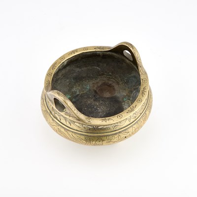 Lot 177 - A CHINESE BRONZE CENSER