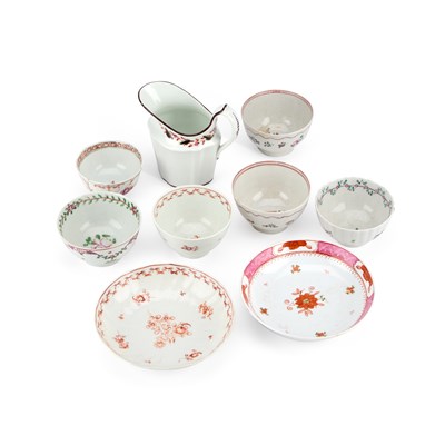 Lot 58 - A GROUP OF PORCELAIN