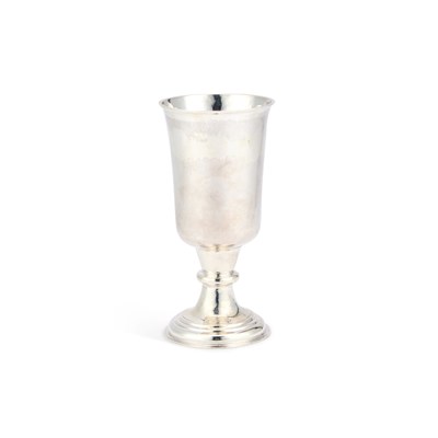 Lot 217 - A GEORGE I BRITANNIA STANDARD SILVER CHALICE