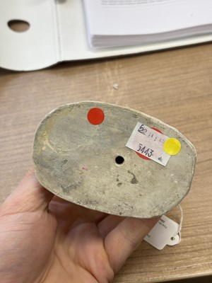 Lot 46 - A MEISSEN PORCELAIN MODEL OF A SHEEP