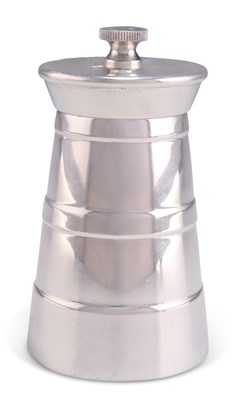 Lot 1226 - AN ELIZABETH II SILVER PEPPER GRINDER