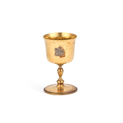 Lot 356 - AN ELIZABETH II SILVER-GILT GOBLET