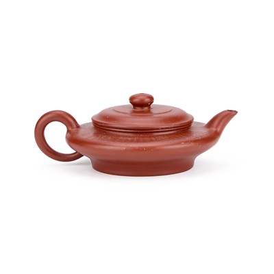 Lot 203 - A CHINESE YIXING TEAPOT