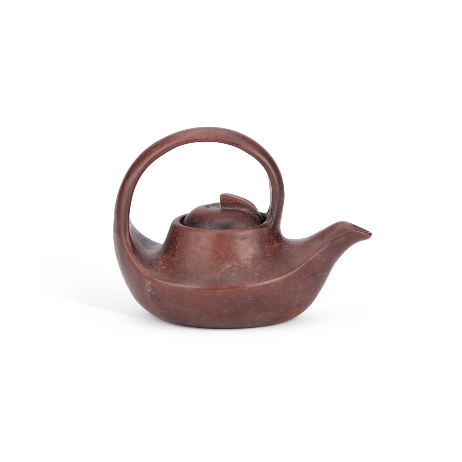 Lot 148 - A CHINESE YIXING TEAPOT