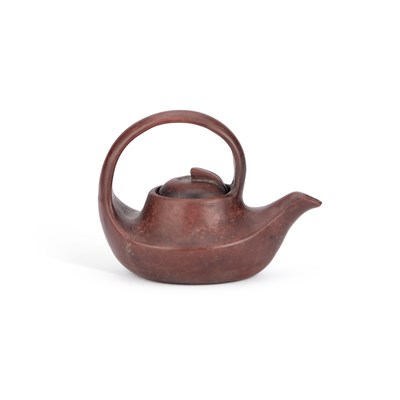 Lot 205 - A CHINESE YIXING TEAPOT