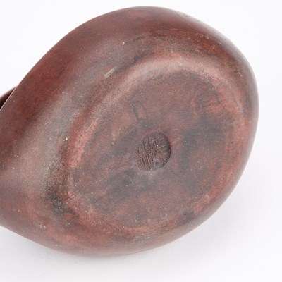 Lot 148 - A CHINESE YIXING TEAPOT