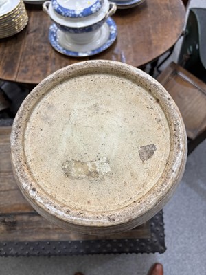 Lot 89 - A CHINESE CRACKLEWARE STICK STAND, LATE 19TH/ EARLY 20TH CENTURY