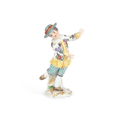 Lot 109 - A MEISSEN FIGURE