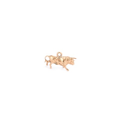 Lot 859 - A BULL TAURUS CHARM