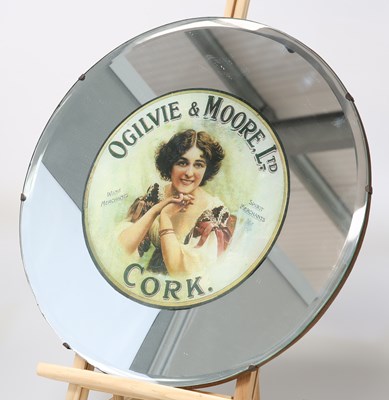 Lot 447 - ADVERTISING MEMORABILIA: AN OGILVIE & MOORE LTD, CORK MIRROR