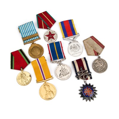 Lot 39 - A GROUP OF MEDALS