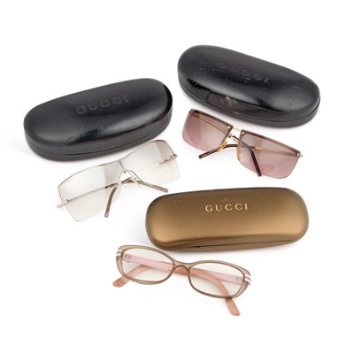 Lot 875 - TWO PAIRS OF GUCCI SUNGLASSES