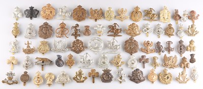 Lot 221 - A COLLECTION OF YEOMANRY CAP BADGES