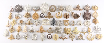 Lot 222 - ASSORTED CAP BADGES