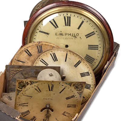 Lot 992 - A GROUP OF CLOCK DIALS