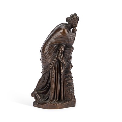 Lot 946 - A LATE 19TH CENTURY FRENCH BRONZE FIGURE