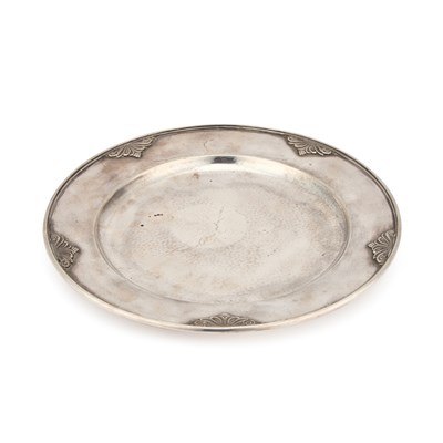 Lot 277 - GEORG JENSEN: A DANISH STERLING SILVER DISH