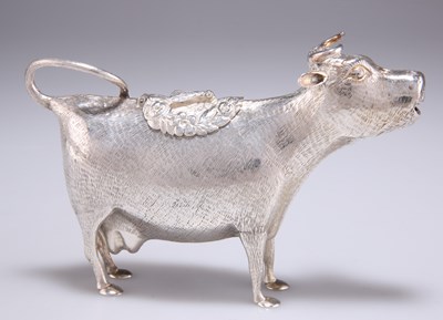 Lot 1171A - AN ELIZABETH II SILVER COW CREAMER