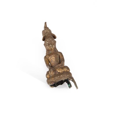 Lot 160 - A THAI BRONZE BUDDHA