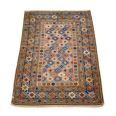 Lot 397 - A SMALL ORIENTAL RUG