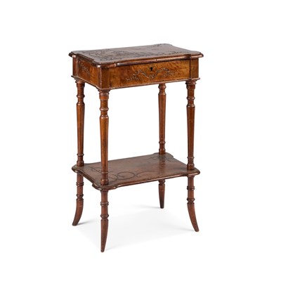 Lot 421 - A 20TH CENTURY FRENCH CARVED OCCASIONAL TABLE