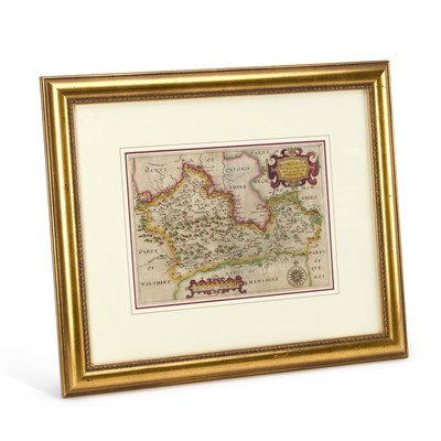 Lot 6 - SAXTON & HOLE, MAP OF BERKSHIRE