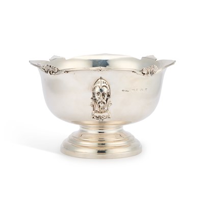 Lot 407 - A GEORGE V SILVER BOWL