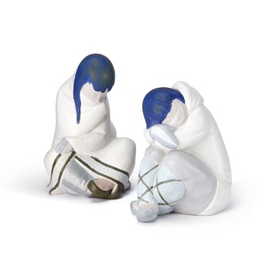 Lot 96 - TWO LARGE LLADRO FIGURES