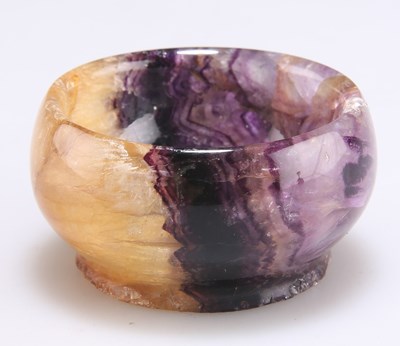 Lot 198 - A BLUE JOHN OPEN SALT