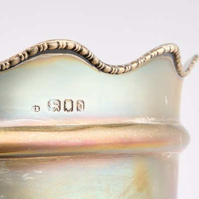 Lot 659 - A GEORGE V SILVER ROSE BOWL