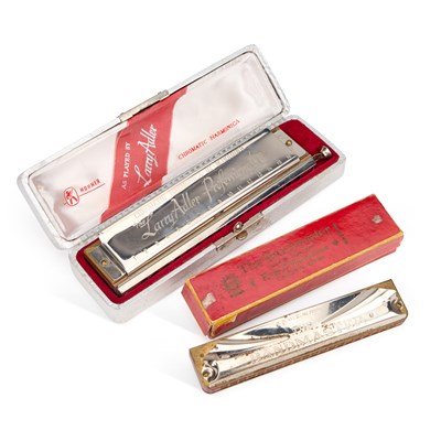 Lot 491 - A CHROMATIC HARMONICA BY M. HOHNER